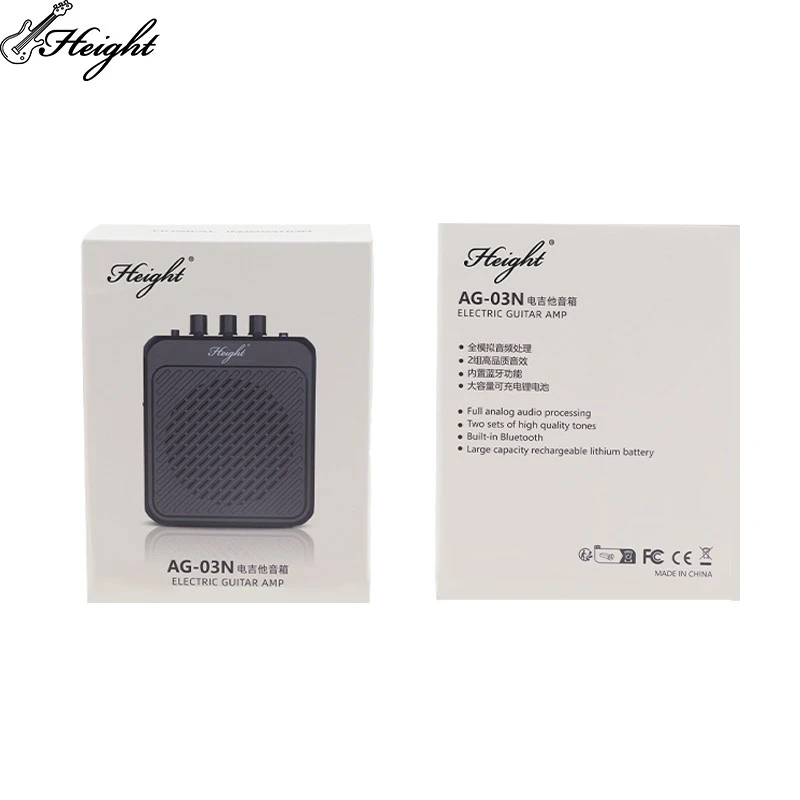 3 Inch Full Range Guitar Amplifier Bluetooth 50 Rechargeable 1300mA Factory Wholesale Custom Service factory
