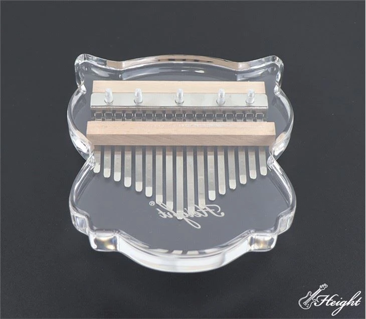 Transparent Crystal 17 Keys Kalimba