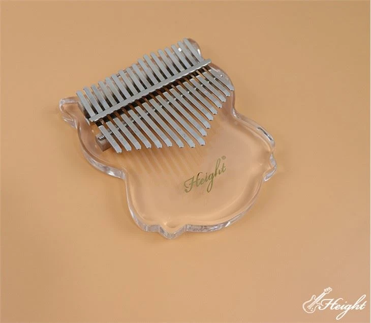Transparent Crystal 17 Keys Kalimba