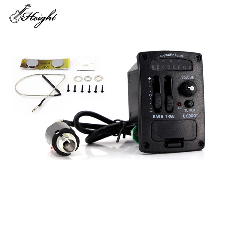 2Band EQ Pickup Adjust Ukulele EQ EQ Equalizer