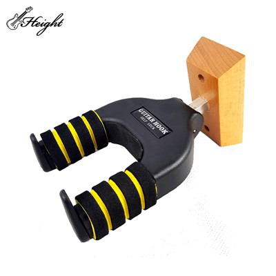 Самозаключваща се кука с дървена основа за монтаж на плоска стена